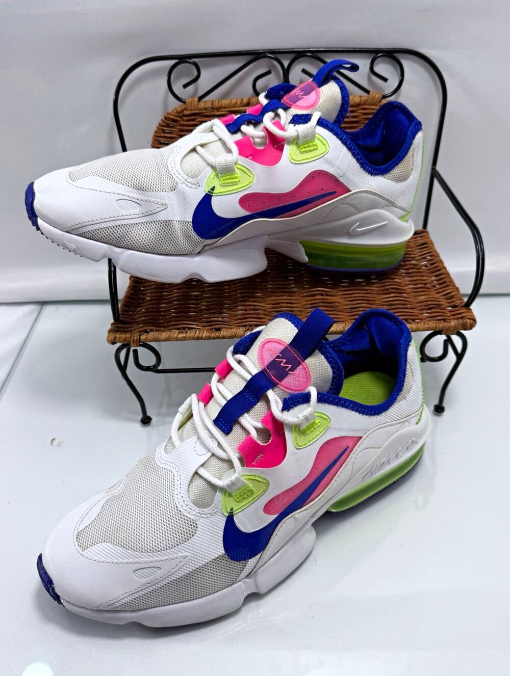 Nike Air Max Infinity 2AMD Men’s Sneaker White/Indigo CZ0436-100